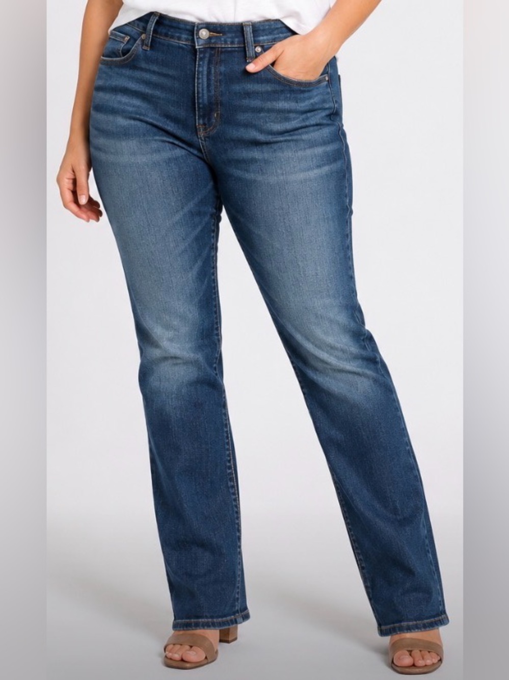 Citizens of Humanity Women’s Straight Leg Jeans Size 32 Medium Wash